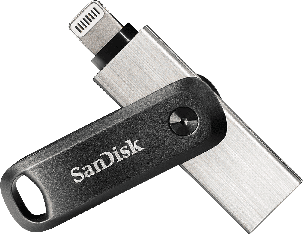 SanDisk iXpand Go Usb 3.0 Lightning Stick 128GB USB Flash Drive SDIX60N-128G-GN6NE