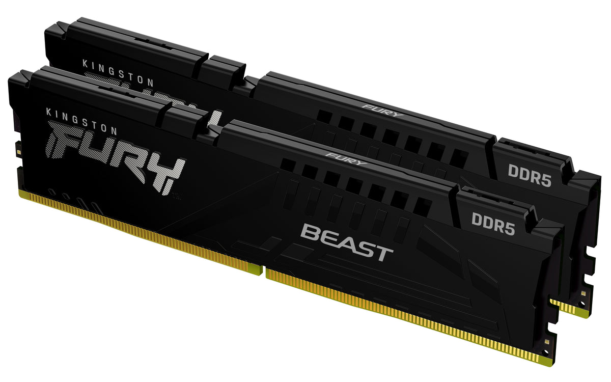 Kingston Fury Beast CL36 16GB (2×8GB) DIMM DDR5 5600MT/s Memory Module KF556C36BBEK2-16