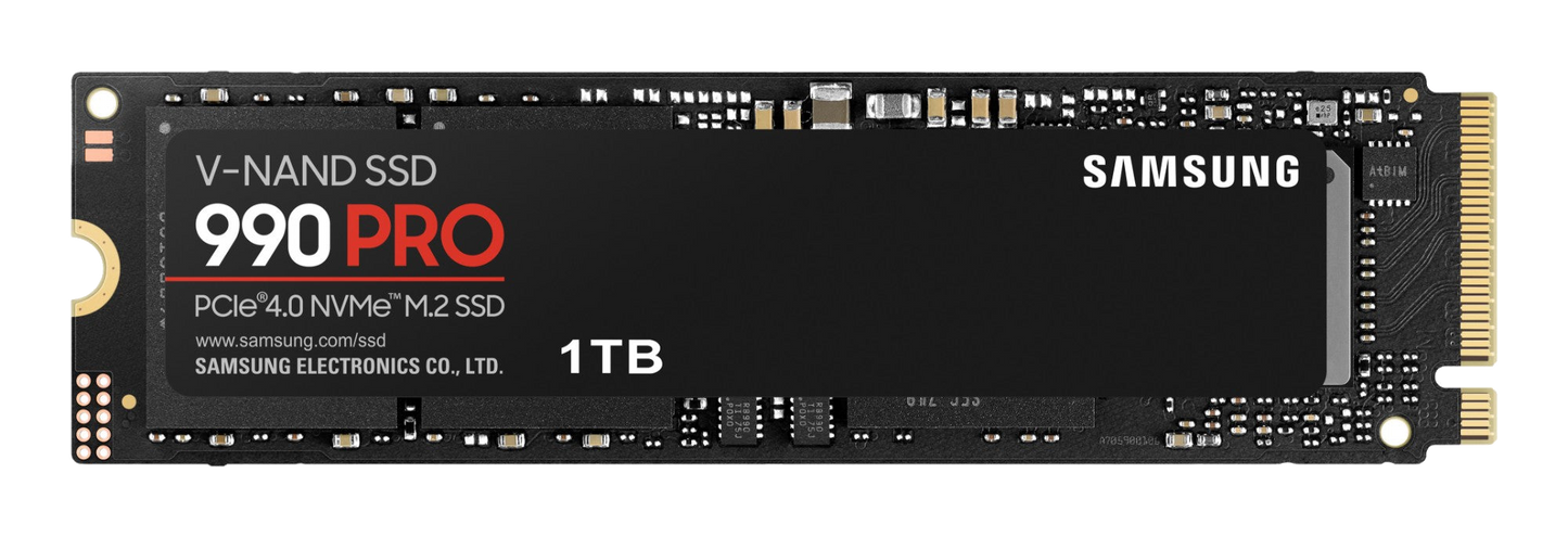 Samsung 990 PRO 1TB M.2 PCIe 4.0 NVMe Internal SSD MZ-V9P1T0BW