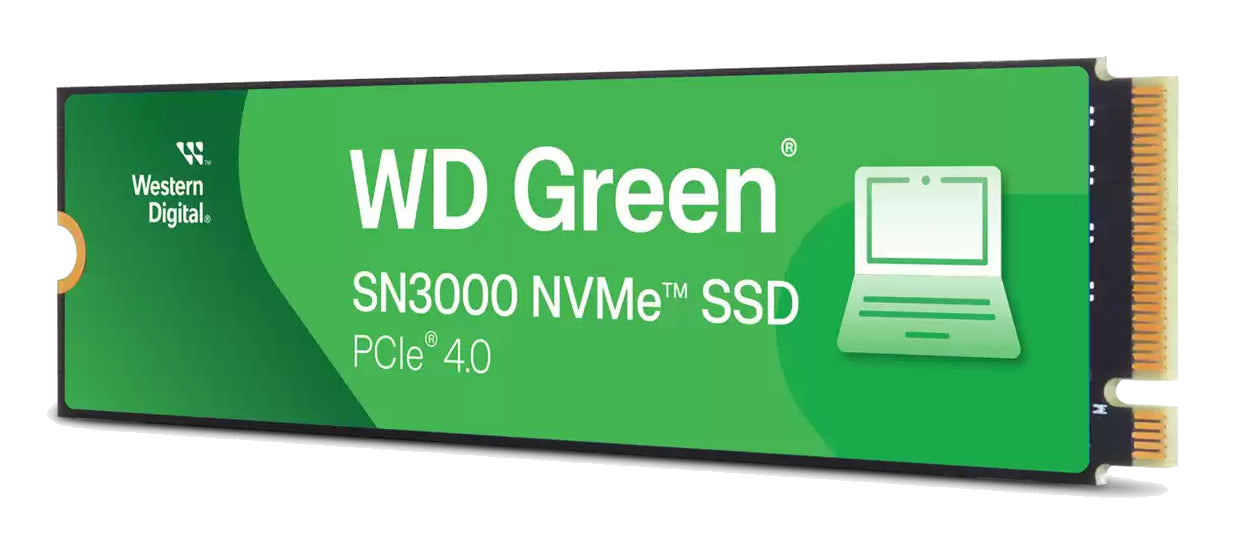 Western Digital Green SN3000 1TB M.2 2280 PCIe 4.0 NVMe Internal SSD WDS100T4G0E-00CPS0