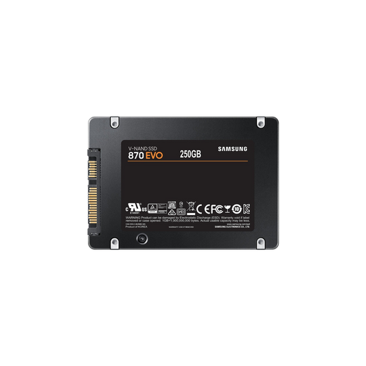 Samsung 870 EVO 250GB 2.5-inch SATA3 Internal SSD MZ-77E250B/EU