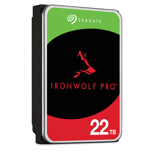 Seagate IronWolf Pro 22TB 3.5-inch SATA3 Internal Hard Drive ST22000NT001