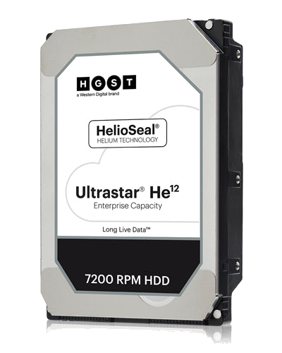 Western Digital Ultrastar He12 0F29530 12TB 3.5-inch Hard Drive