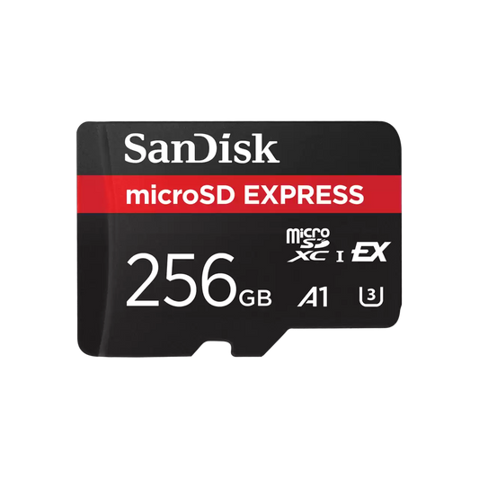 SanDisk microSD Express 256GB memory card SDSQXFN-256G-GN4NN