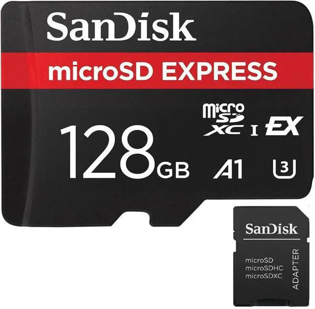 SanDisk SDSQXFN-128G-GN4NN microSD memory card