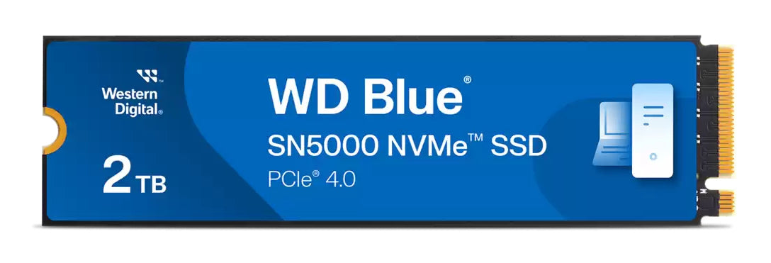 Western Digital WD Blue SN580 2TB PCIe Gen4 NVMe M.2 2280 Internal SSD - WDS200T4B0E