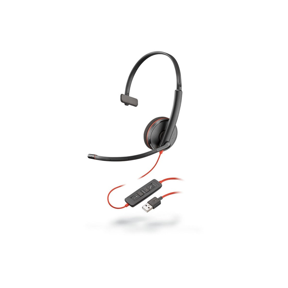 Poly Blackwire C3210 Monaural office USB Headset product image
