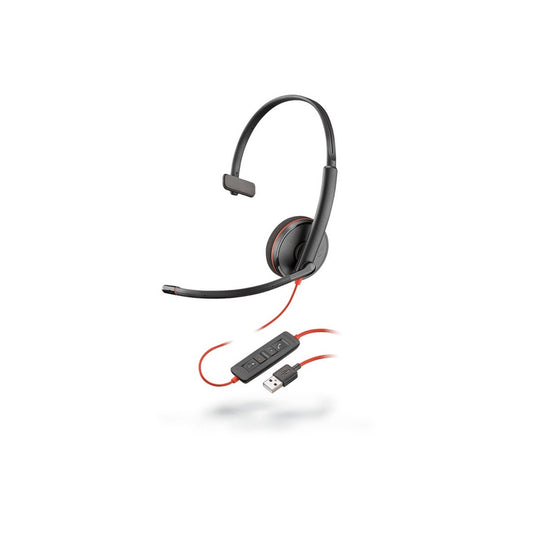 Poly Blackwire C3210 Monaural office USB Headset product image
