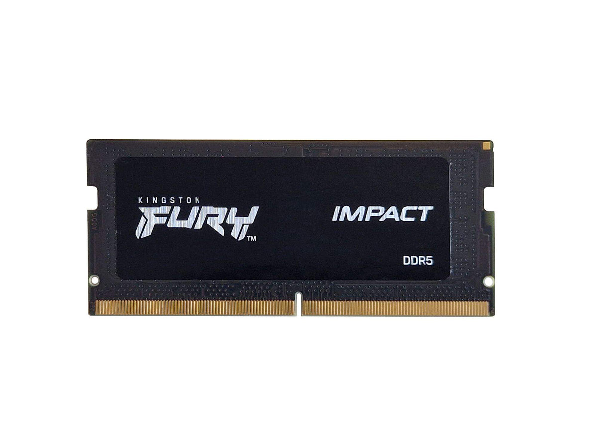 Kingston FURY 16GB 5600MT/s DDR5 CL40 SODIMM Impact PnP 16 GB 1 x 16 GB DDR5 262-pin SO-DIMM - KF556S40IB-16 KF556S40IB-16