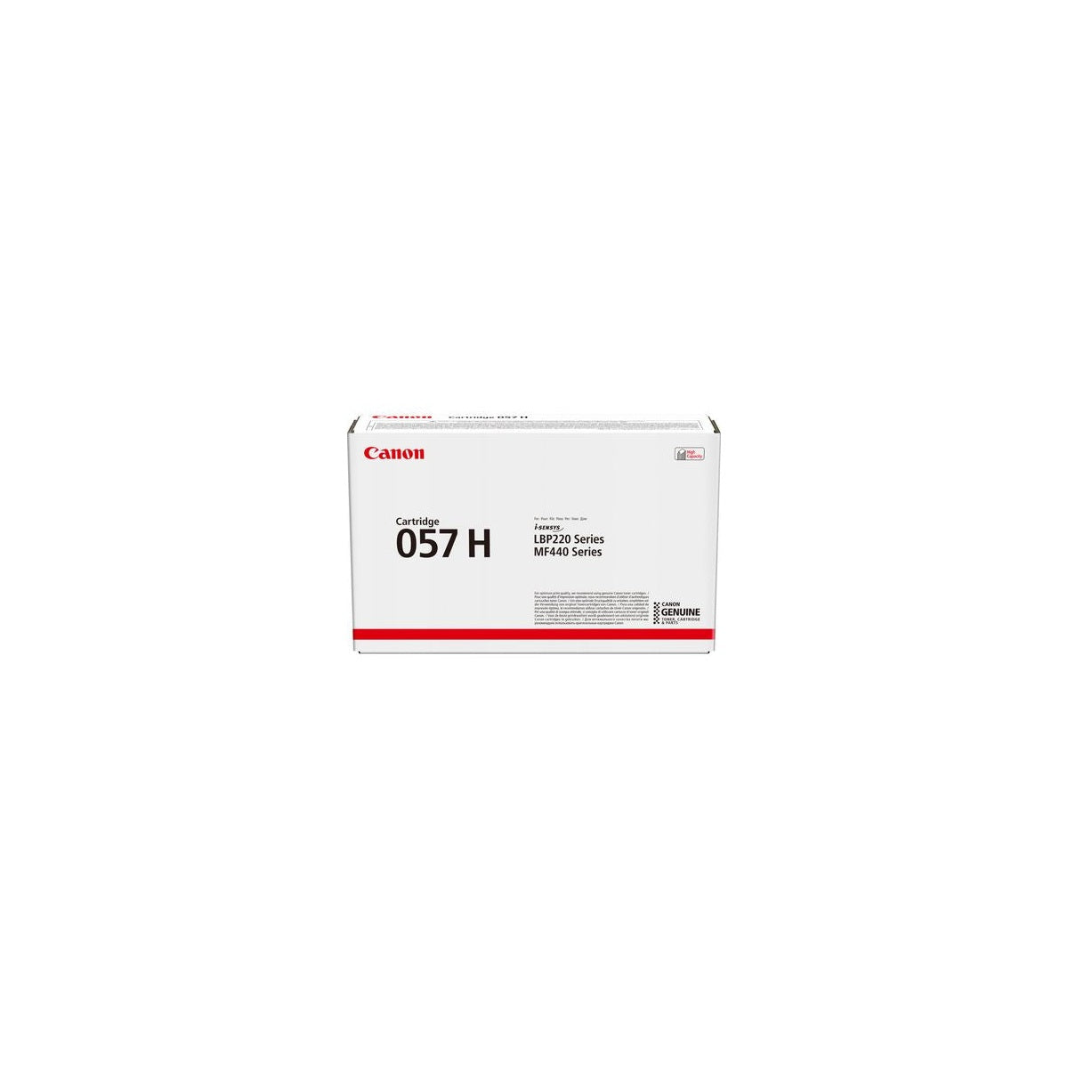 Canon 057H black 10000 page yield Black Toner Cartridge product image