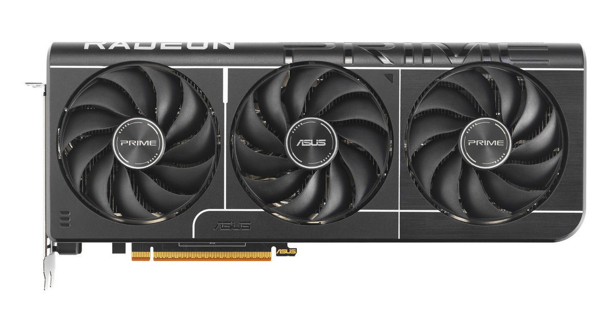 ASUS Prime Radeon graphics card with three fans