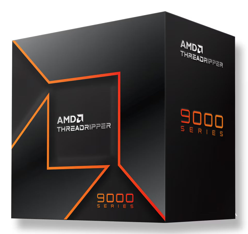 AMD Ryzen Threadripper 9000 Series processor retail box