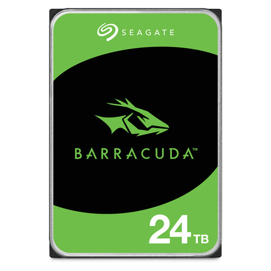 Seagate Barracuda interno 3.5 SATA 24TB Serial ATA Internal HDD ST24000DM001