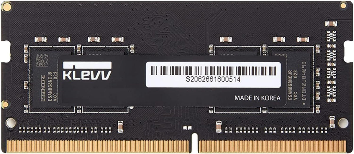 KLEVV DDR4 SO-DIMM 32GB DDR4-3200 CL22, 260-pin Laptop Memory KD4BGSA80-32N220A