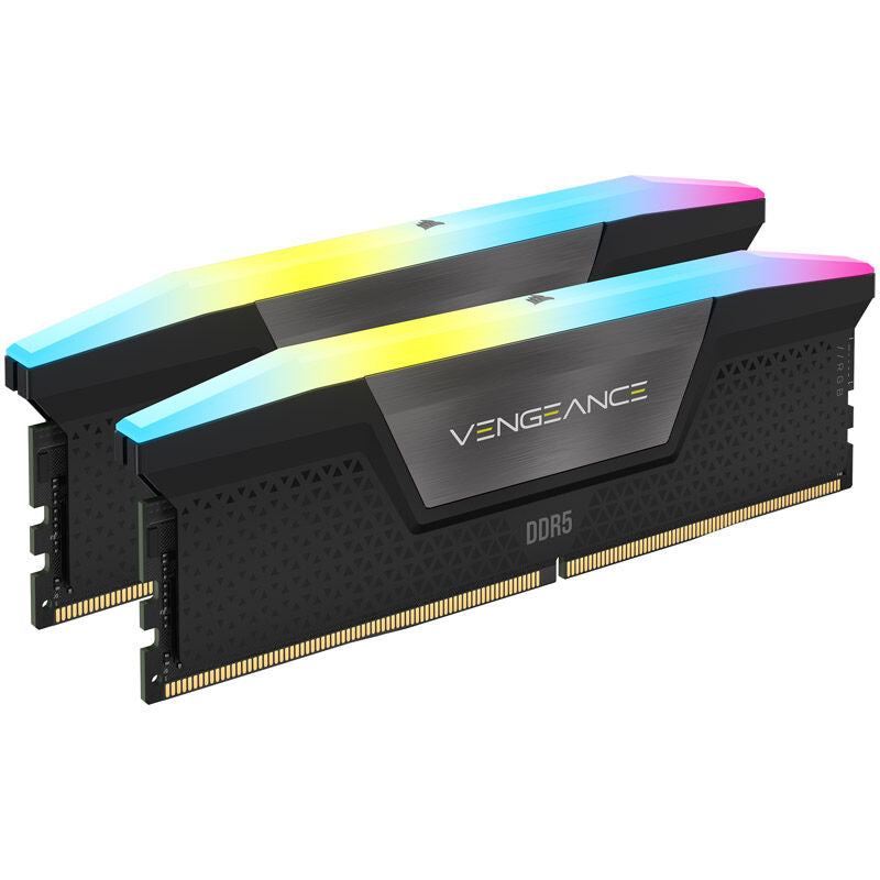 Corsair CL30 Kit Vengeance RGB B 32GB DIMM DDR5 Memory Module CMH32GX5M2B6000C30
