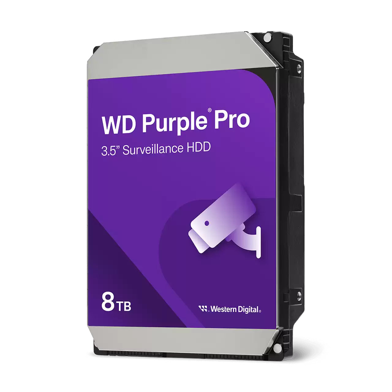 Western Digital Purple Pro Smart Video HDD 8TB internal hard drive 7200 RPM 3.5" Serial ATA - WD8002PURP