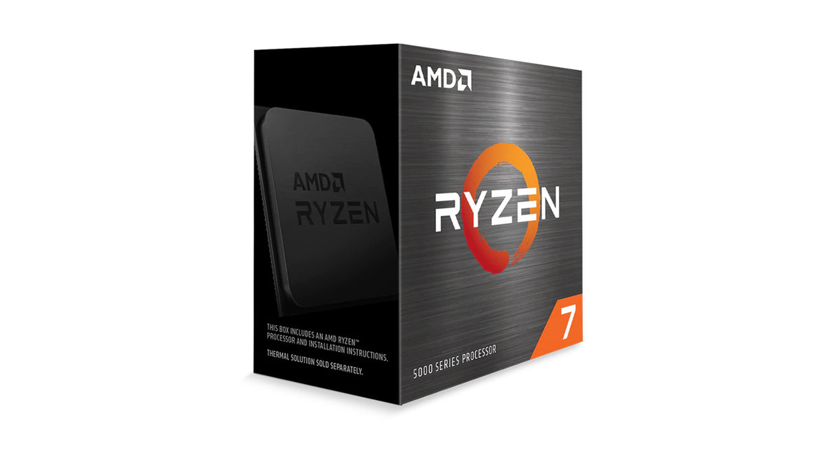 AMD Ryzen 7 5000 Series processor retail box