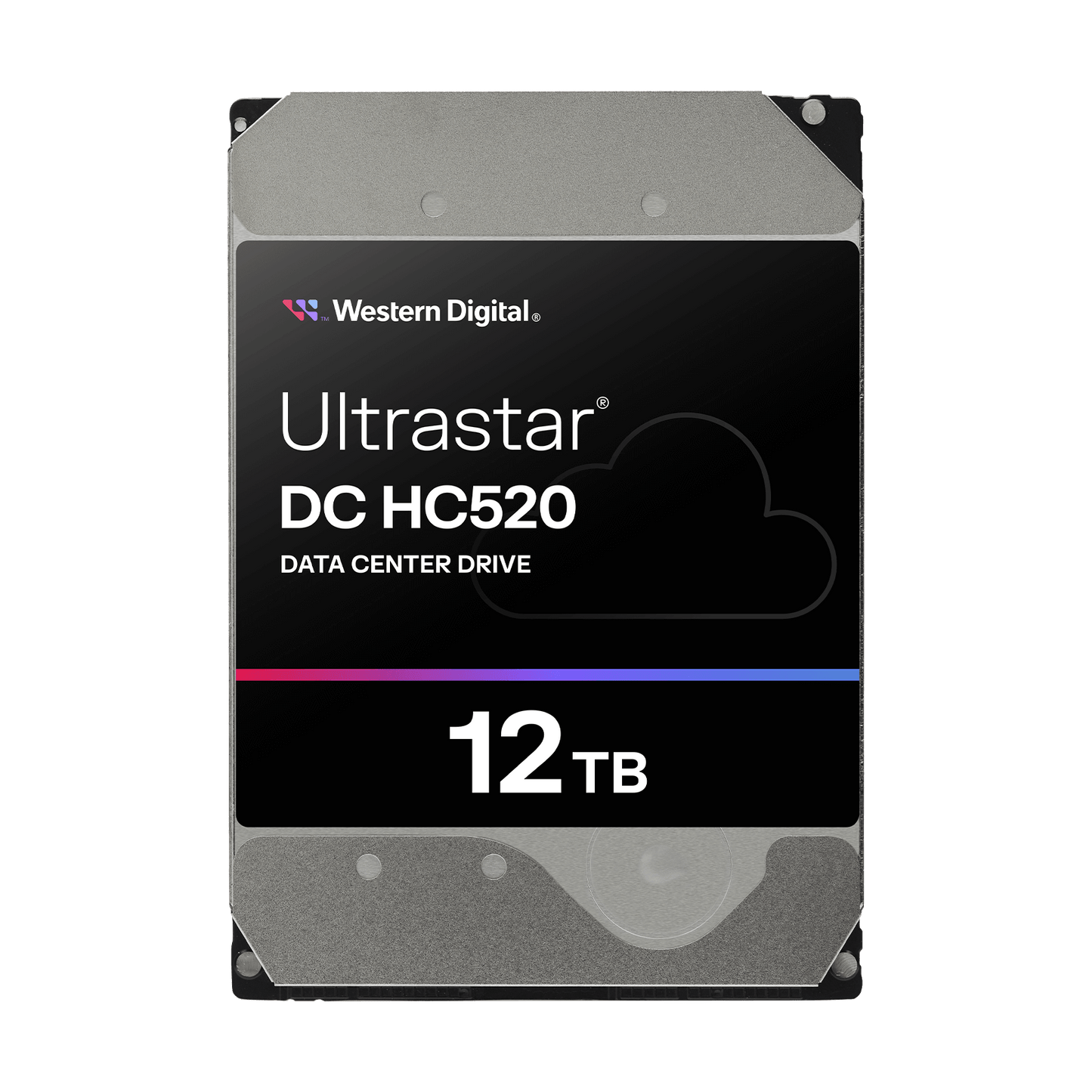 Western Digital Ultrastar DC HC520 12TB 0F29530 front view
