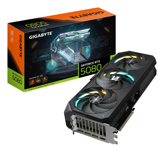 Gigabyte GeForce RTX 16GB NVIDIA GeForce RTX 5000 Graphics card GV-N5080GAMING OC-16GD