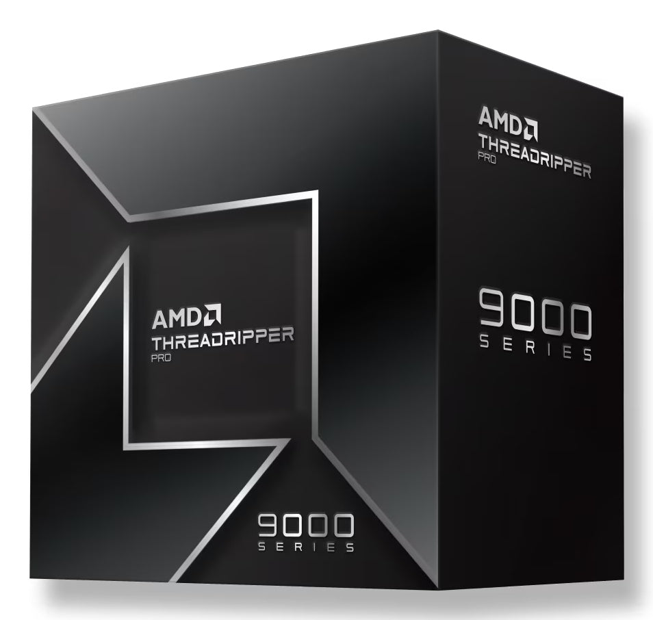 AMD Ryzen Threadripper PRO 9000 Series processor retail box