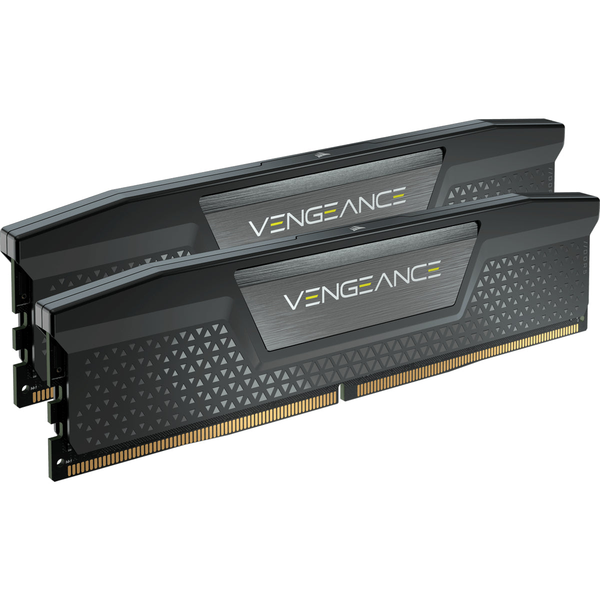 Two black Corsair Vengeance desktop memory modules