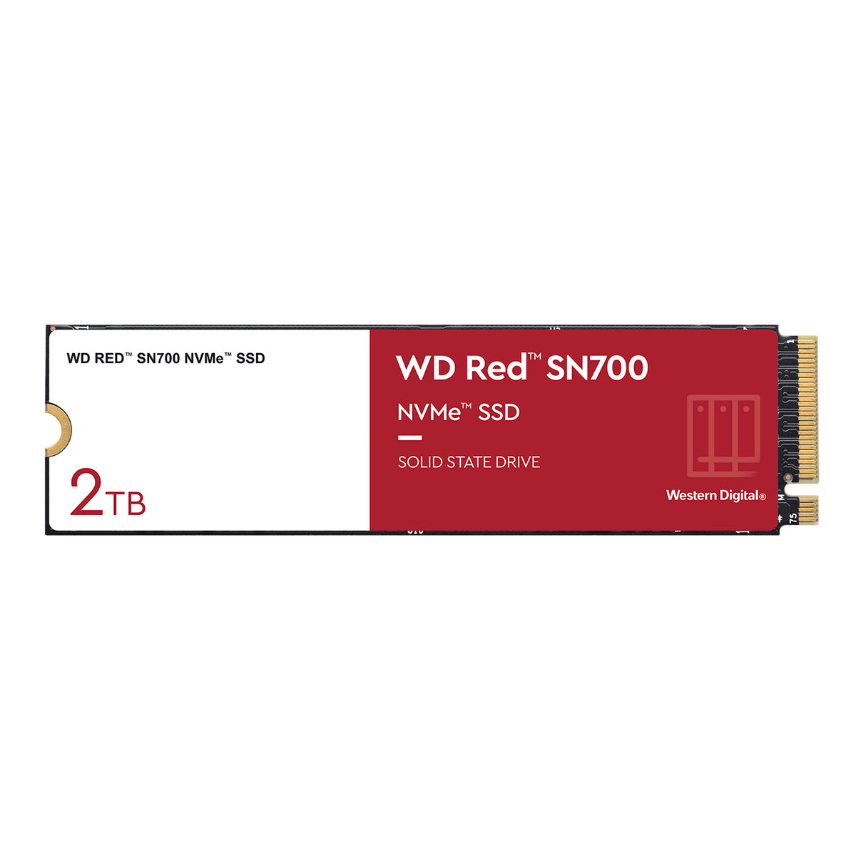 WD red SN700 2TB NVMe PCIe 3.0 M.2 SSD WDS200T1R0C-68BDK0