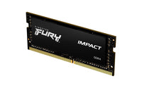 Kingston FURY 32GB 3200MT/s DDR4 CL20 SODIMM Impact 32 GB 1 x 32 GB DDR4 260-pin SO-DIMM Black - KF432S20IB/32