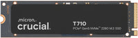 Crucial T710 1TB PCIe Gen5 NVMe M.2 2280 Internal SSD - CT1000T710SSD8