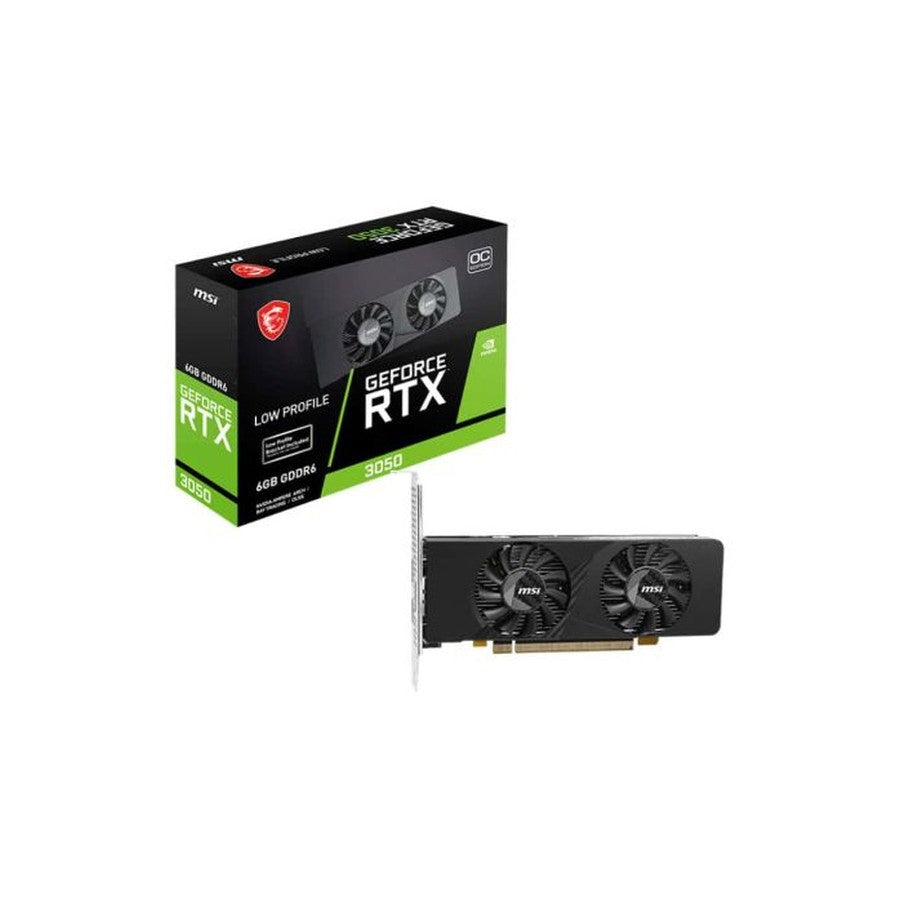 MSI GeForce RTX 3050 6GB NVIDIA GeForce RTX 3050 Graphics card V812-054R