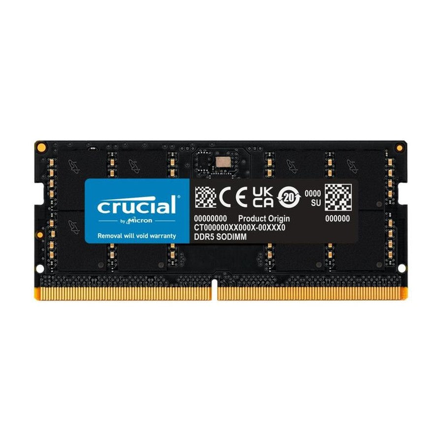 Crucial 32GB DDR5 4,800MHz SO-DIMM Memory CT32G48C40S5T