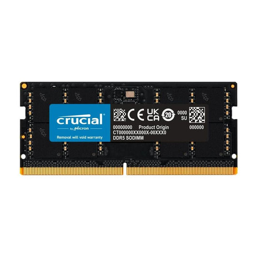 Crucial 32GB DDR5 4,800MHz SO-DIMM Memory CT32G48C40S5T