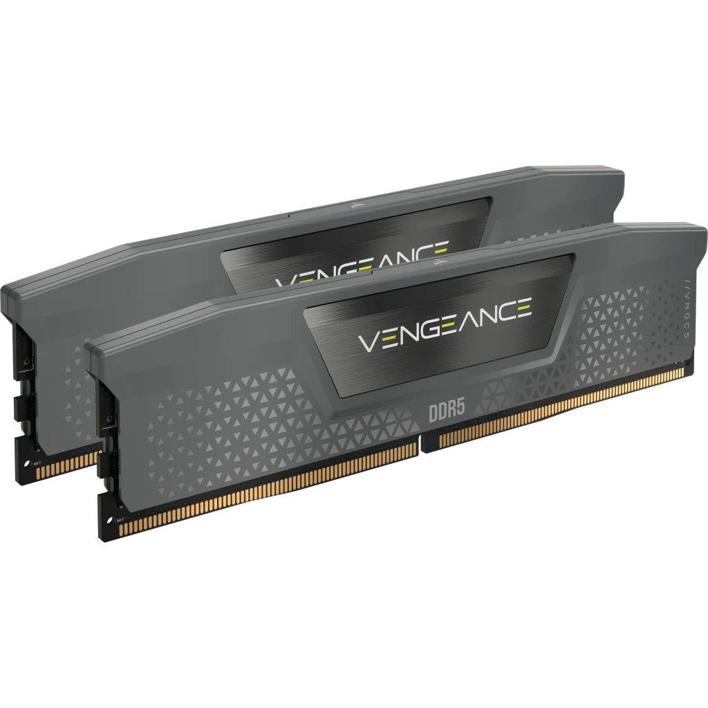 Two Corsair Vengeance DDR5 desktop memory modules