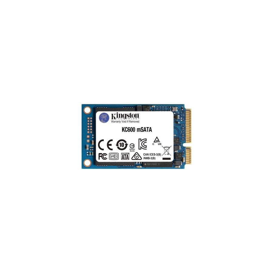 Kingston 1TB KC600 mSATA SATA SSD SKC600MS/1024G