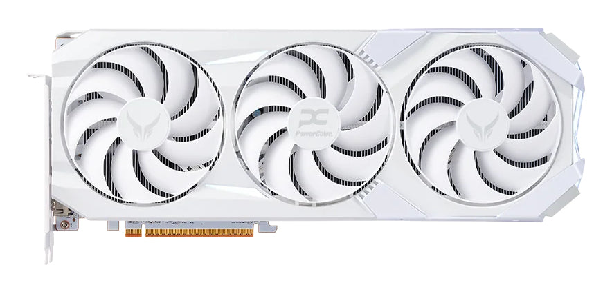 PowerColor Radeon RX 9070 XT 16GB White Graphics Card – RX9070XT 16G-E/OC/WHITE