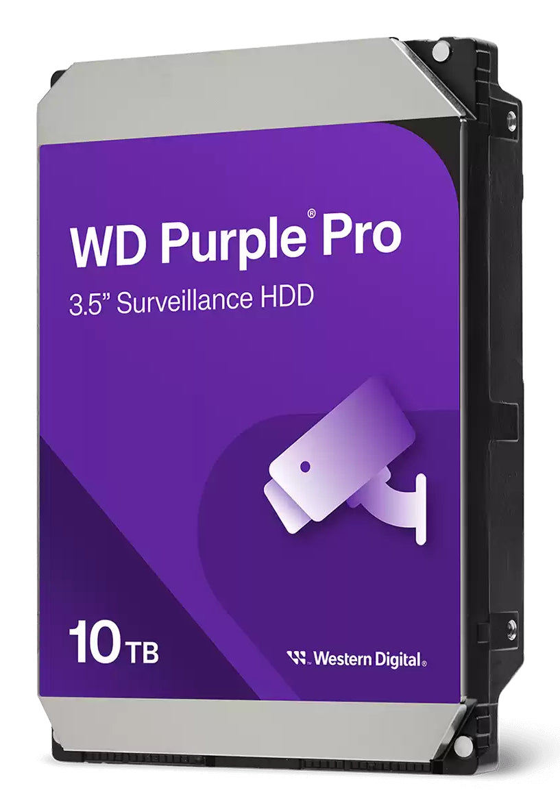 Western Digital Purple Pro WD102PURP internal hard drive 10 TB 7200 RPM 512 MB 3.5" Serial ATA III - WD102PURP