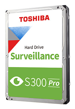 Toshiba S300 Pro Surveillance internal hard drive 10 TB 7200 RPM 512 MB 3.5" Serial ATA III - MD10ADA10TV
