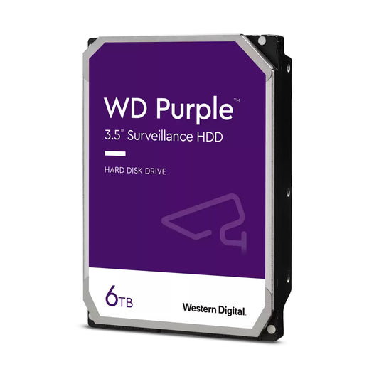 Western Digital 6TB Serial ATA 3.5" Internal HDD WD64PURZ