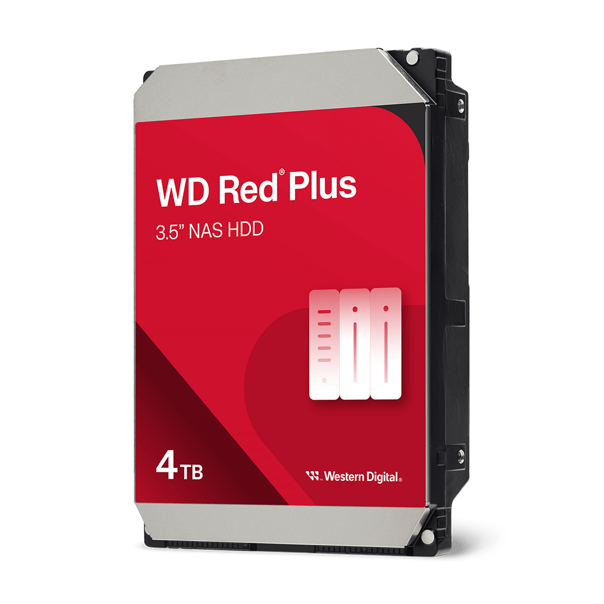 Western Digital WD Red Plus 4TB SATA 3.5-inch NAS HDD WD40EFPX